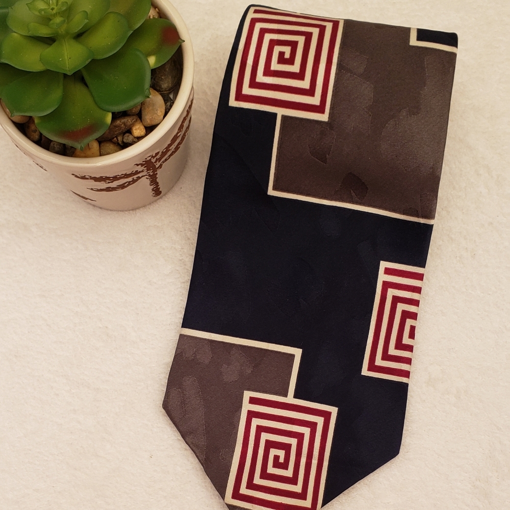 John Henry 100% Silk Tie